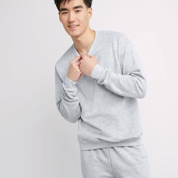 Hanes Men’s Fleece Pullover Sweatshirt XL Ash Gray Crewneck NWT - Picture 3 of 5